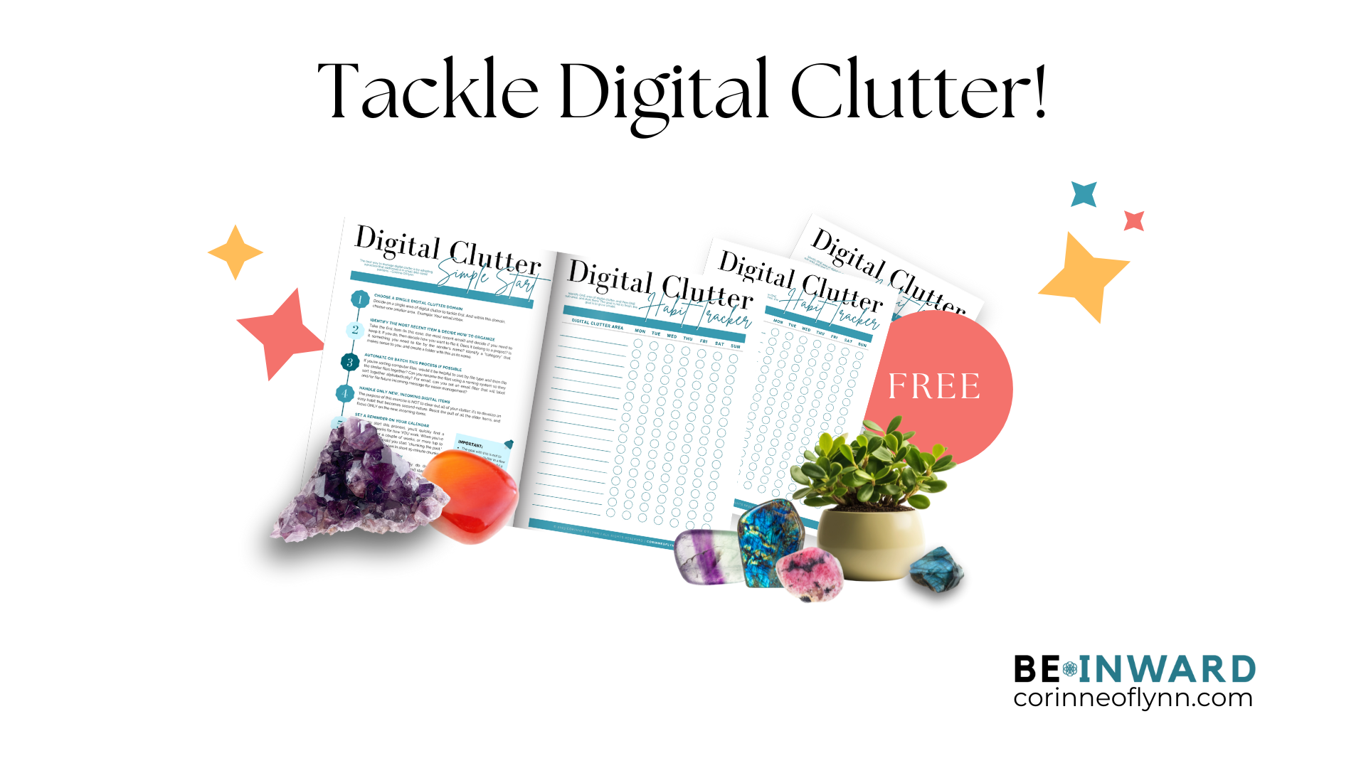 Digital_Clutter_Quickstart_Checklist Digital Clutter Quickstart Checklist Printable PDF